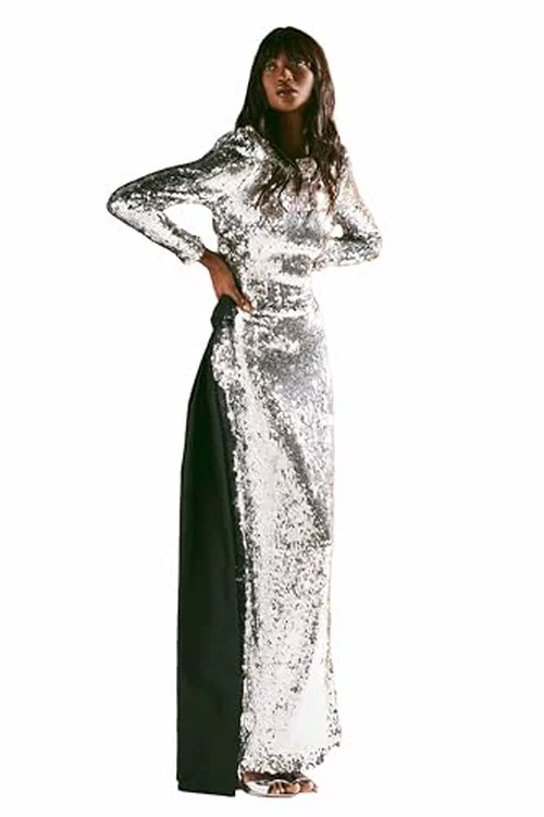 PATBO, Moonlight Sequin Gown