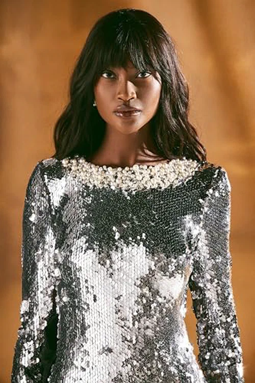 PATBO, Moonlight Sequin Gown — view 3