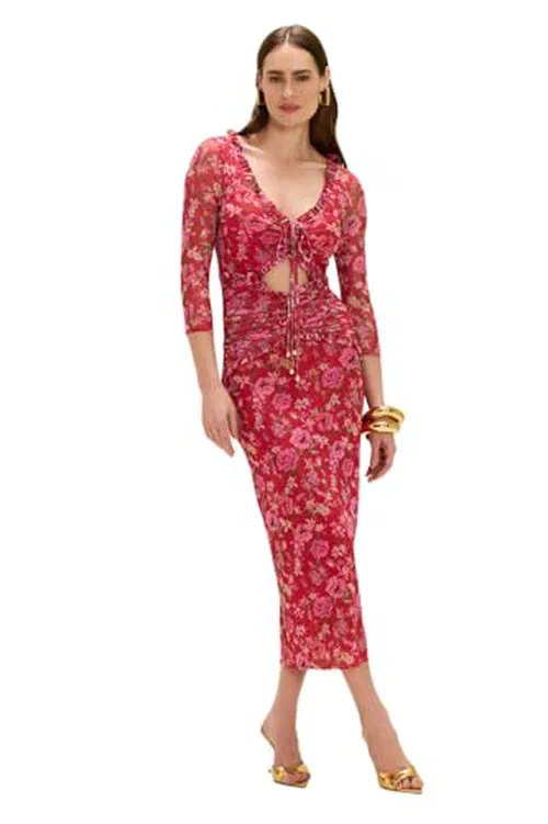 PATBO, Peony Midi Dress
