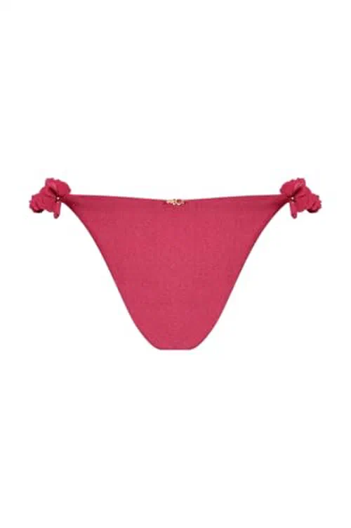 PATBO, Sunstone Lycra Lace Bikini Bottom, S — view 3