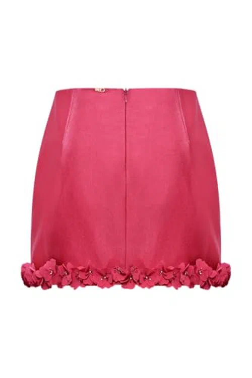 PATBO, Sunstone Lycra Mini Skirt, XS — view 3