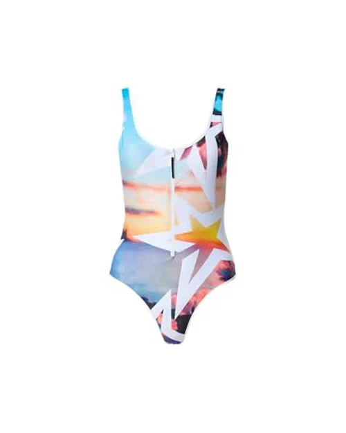Perfect Moment, Half Zip Swimsuit