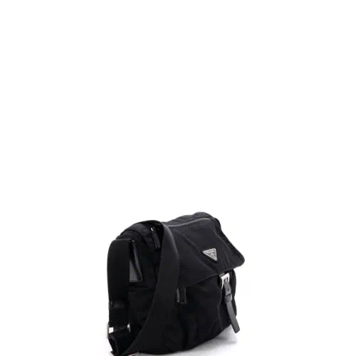 Prada, Pre-Loved Buckle Messenger Bag Small — view 3