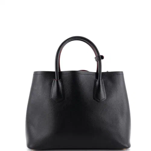 Prada, Pre-Loved Cuir Double Tote Medium — view 3