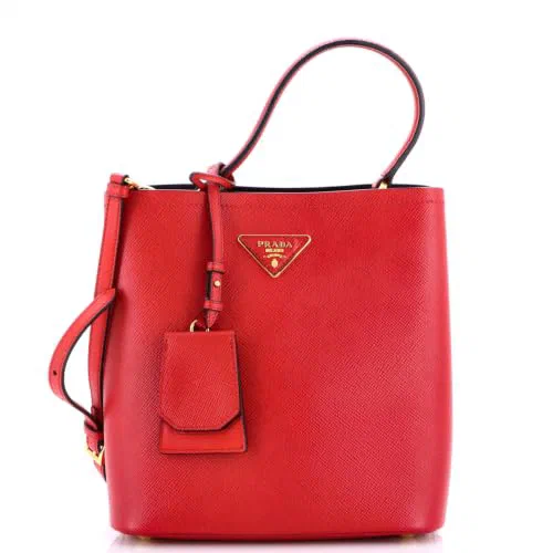 Prada, Pre-Loved Panier Bucket Bag Medium