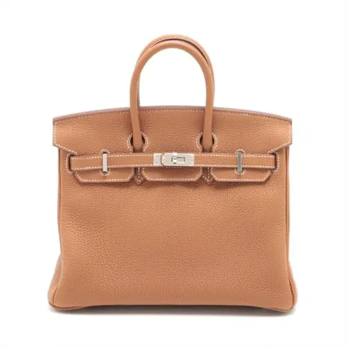 Pre-Loved Birkin Handbag Leather 25 with Palladium Hardware