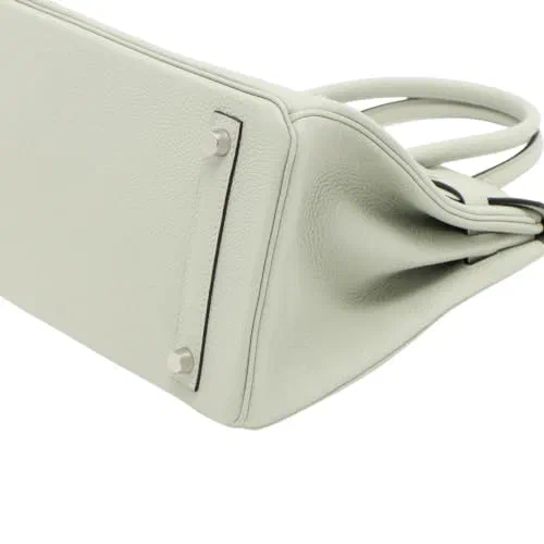 Pre-Loved Birkin Handbag Leather 30 with Palladium Hardware — view 3