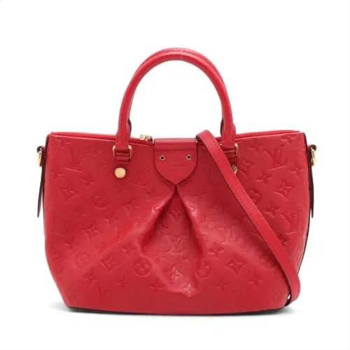 Pre-Loved Mazarine Tote Monogram Leather PM with Gold Hardware
