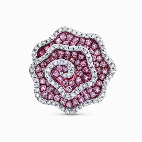 Rosalia 1.62 Carat Diamond Ring in 14K White Gold — view 3