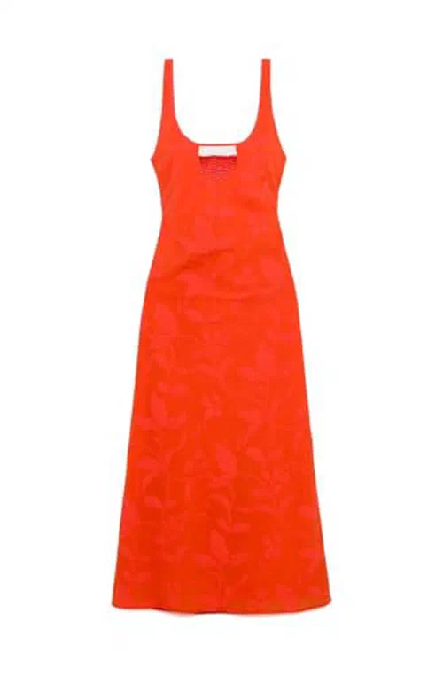 Rosalia Jacquard Midi Dress