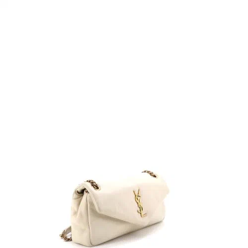Saint Laurent, Pre-Loved Calypso Flap Bag Medium — view 3
