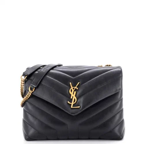 Saint Laurent, Pre-Loved Loulou Shoulder Bag Small