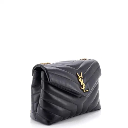 Saint Laurent, Pre-Loved Loulou Shoulder Bag Small — view 3
