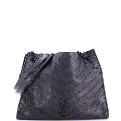 Saint Laurent, Pre-Loved Niki Shopping Tote Medium