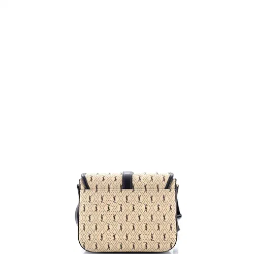 Saint Laurent, Pre-Loved Top Flap Satchel Small — view 3