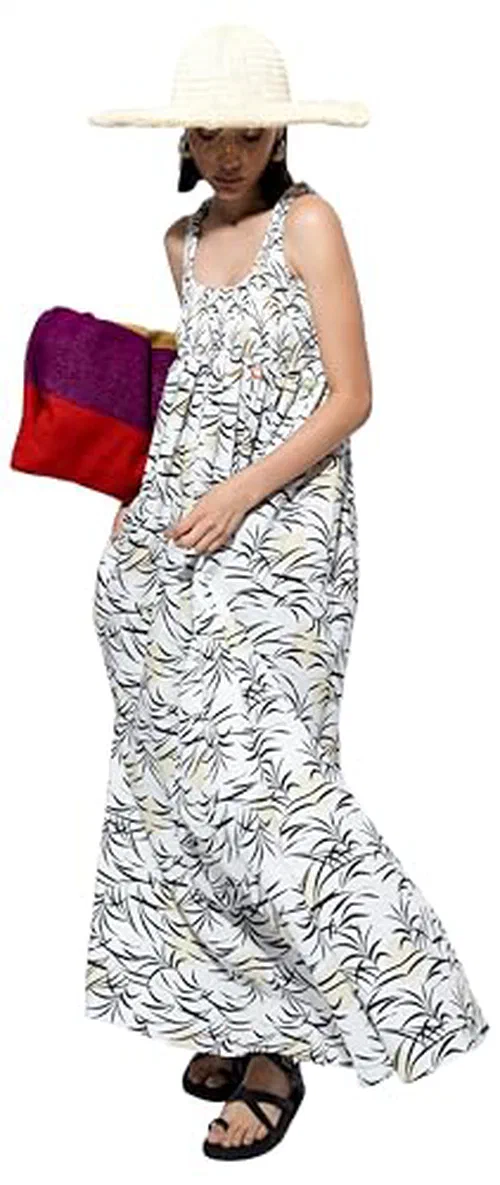 Sensi Studio, Elasticized Sleeveless Dress, Medium — view 2