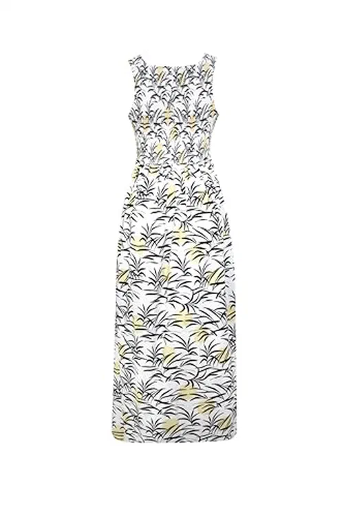 Sensi Studio, Elasticized Sleeveless Dress, Medium — view 3