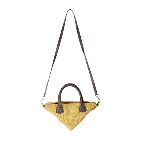 Sensi Studio, Triangle Straw Handbag, OS — view 3