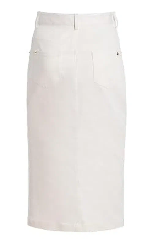 Sergio Hudson, Denim Pencil Skirt — view 3