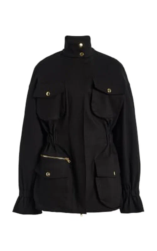 Sergio Hudson, Denim Utility Jacket/Dress, S