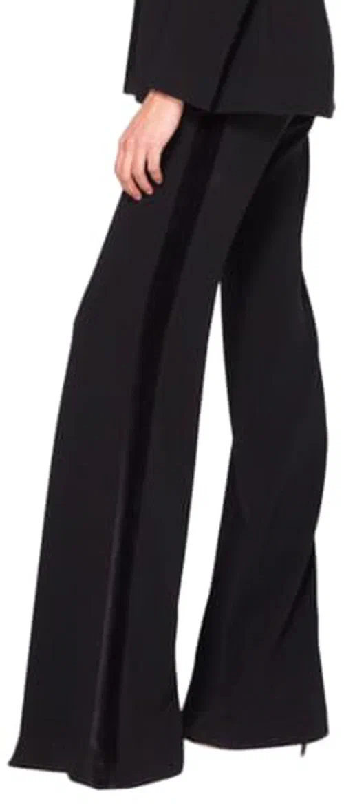 Sergio Hudson, Velvet Stripe Tuxedo Trousers