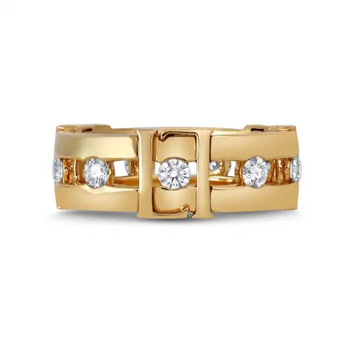 Serrure 0.65 Carat Diamond Band Ring in 18K Gold