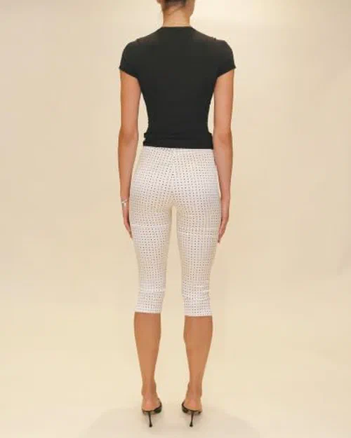 Shreya Printed CDC Capri Polka Dot / M — view 3