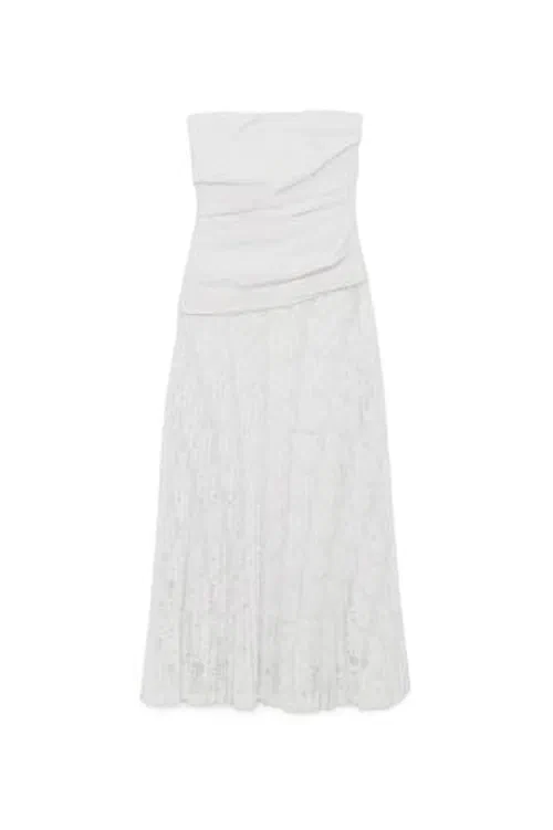 SIMKHAI, Annalise Cotton Lace Midi Dress