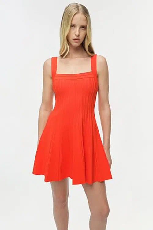 SIMKHAI, Indie Knit Mini Dress — view 3