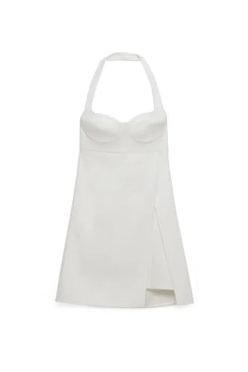 SIMKHAI, Noemi Sculpted Scuba Mini Dress