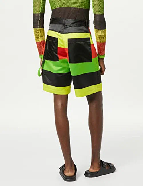 Theophilio, Men's Rasta Printed Short, S — view 3