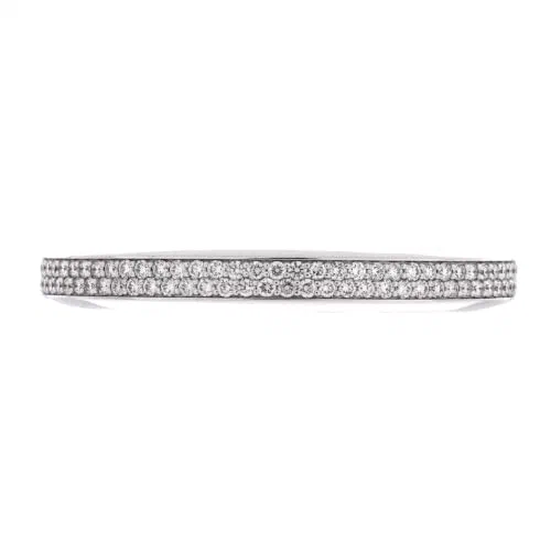Tiffany & Co., Pre-Loved Lock Bangle Bracelet — view 3