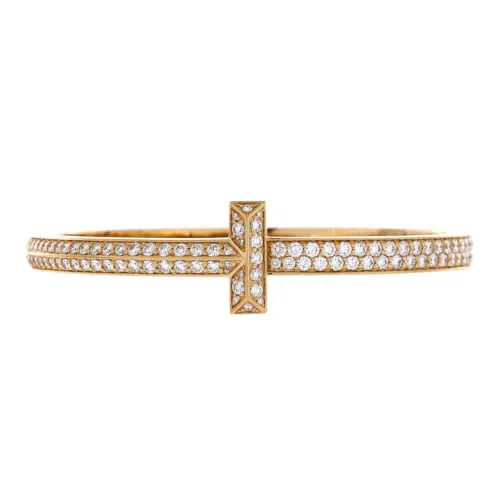 Tiffany & Co., Pre-Loved T1 Hinged Bangle Bracelet Wide