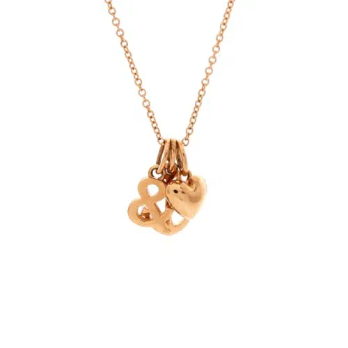 Tiffany & Co., Pre-Loved Tiffany & Heart and Anchor Pendant Necklace