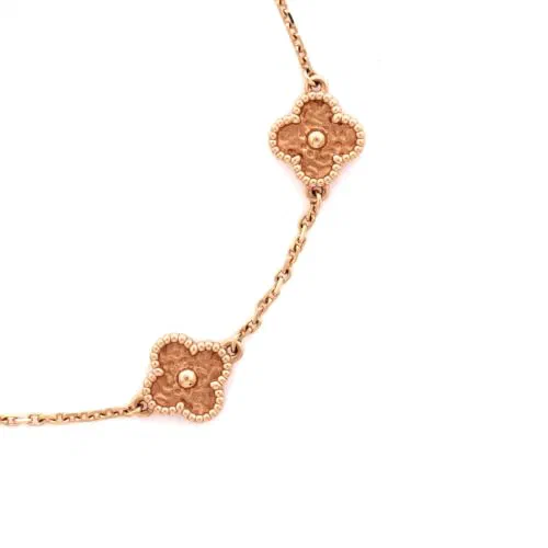 Van Cleef & Arpels, Pre-Loved Sweet Alhambra 6 Motifs Bracelet — view 3