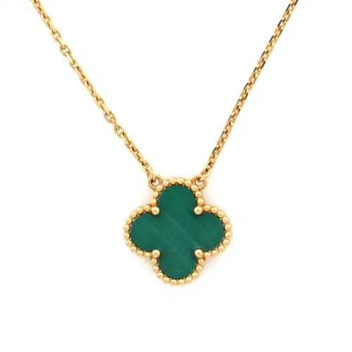 Van Cleef & Arpels, Pre-Loved Vintage Alhambra Pendant Necklace — view 3