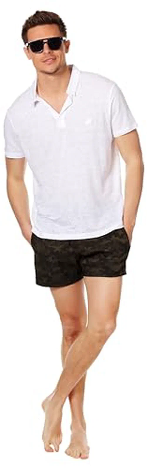 Vilebrequin Men Linen Jersey Polo Solid, XS — view 2