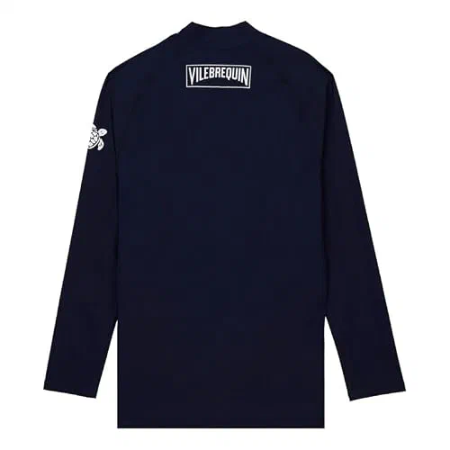 Vilebrequin Men Long Sleeves Zipper Rashguard Solid, L — view 2