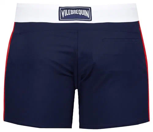 Vilebrequin Men Stretch Swim Trunks Flat Belt, XL — view 2