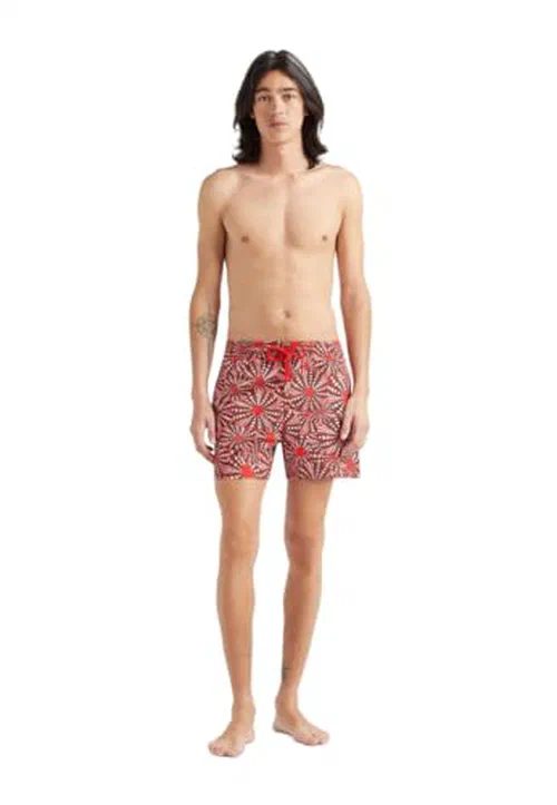 Vilebrequin, Men Stretch Swim Trunks Oursinades, M — view 2