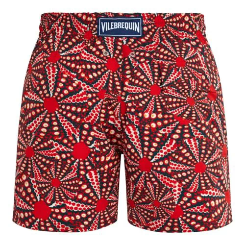 Vilebrequin, Men Stretch Swim Trunks Oursinades, M — view 3