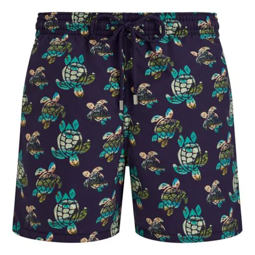 Vilebrequin, Men Swim Trunks Landscape Turtles, M