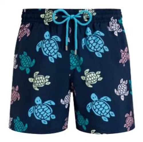 Vilebrequin, Men Ultra-light and Packable Swim Trunks Tortues Multicolores, S