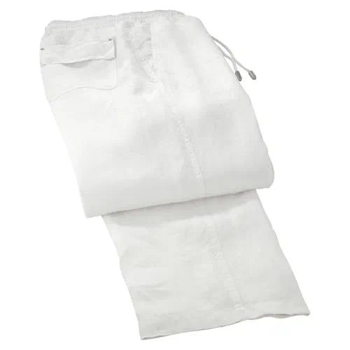 Vilebrequin, Men's Linen Pants Solid, 5XL