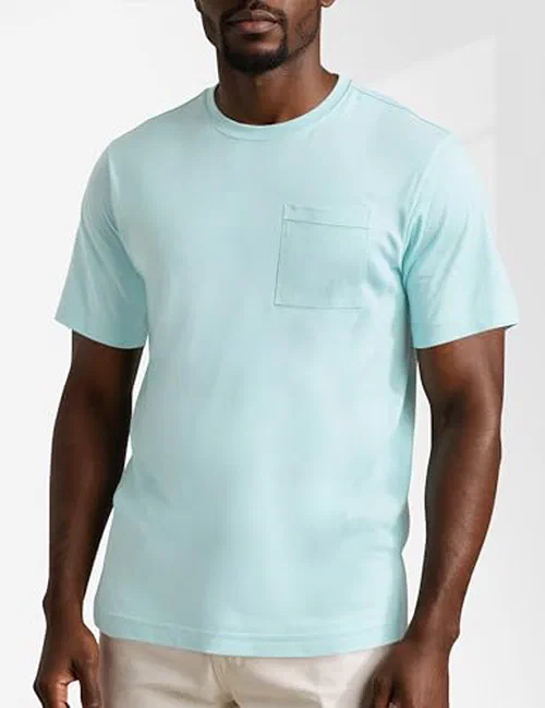 Vilebrequin, Men's Solid Organic Cotton T-Shirt Natural Colors, S — view 2