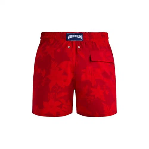 Vilebrequin, Men's Stretch Short Swim Trunks Flower Power, 5XL — view 2