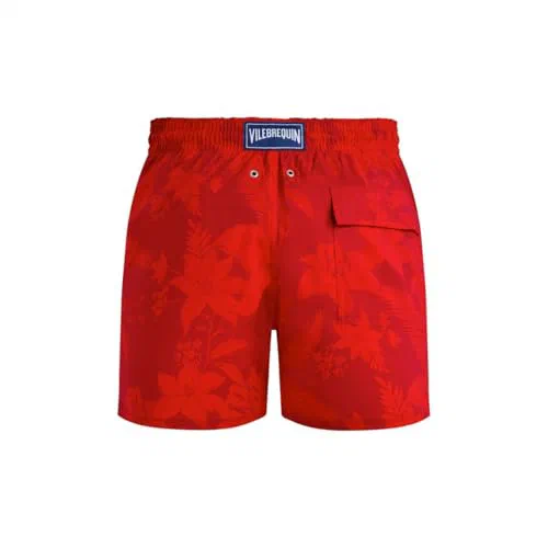 Vilebrequin, Men's Stretch Short Swim Trunks Flower Power, XXXL — view 2