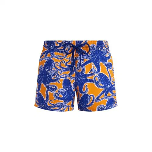 Vilebrequin, Men's Stretch Swim Trunks Poulpes, XL