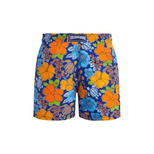 Vilebrequin, Men's Swim Shorts Tropical Turtle, L — view 2