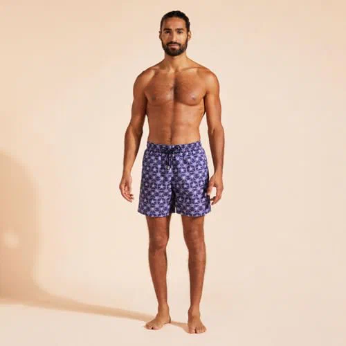 Vilebrequin, Men's Swim Trunks Mini Stars, XL — view 2